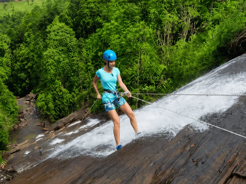 Sandun Ella Waterfall Abseiling Challenge